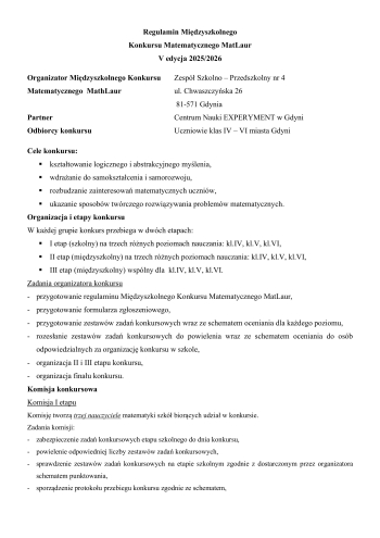 REGULAMIN_KONKURS MatLaur 2025-2026-obrazy-0