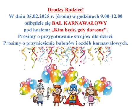 BAL KARNAWAŁOWY :)