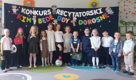 KONKURS RECYTATORSKI pt.: ''Kim będę, gdy dorosnę?''