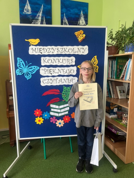 Międzyszkolny Konkurs Pięknego Czytania klas III