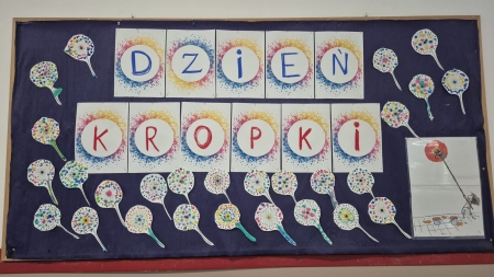 ''Międzynarodowy Dzień Kropki w świetlicy szkolnej!!