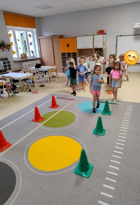 Ćwiczenia z woreczkami gimnastycznymi 