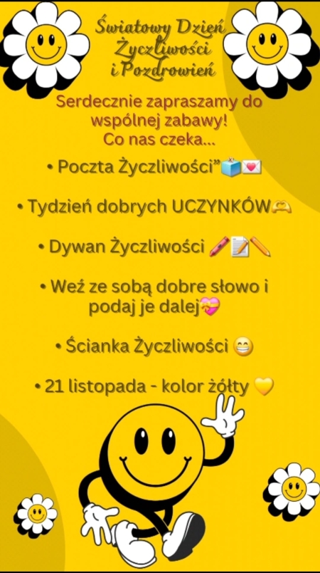 Światowy Dzień Życzliwości i Pozdrowień