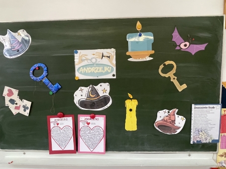 Andrzejki w naszej klasie 