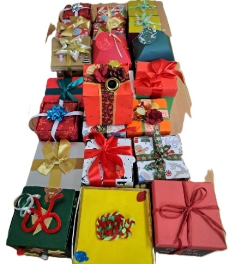    AKCJA SZKOLNEGO KOŁA PCK - PUDEŁECZKA RADOŚCI