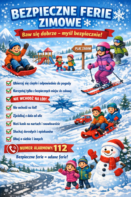  Bezpieczeństwo to podstawa udanych ferii!