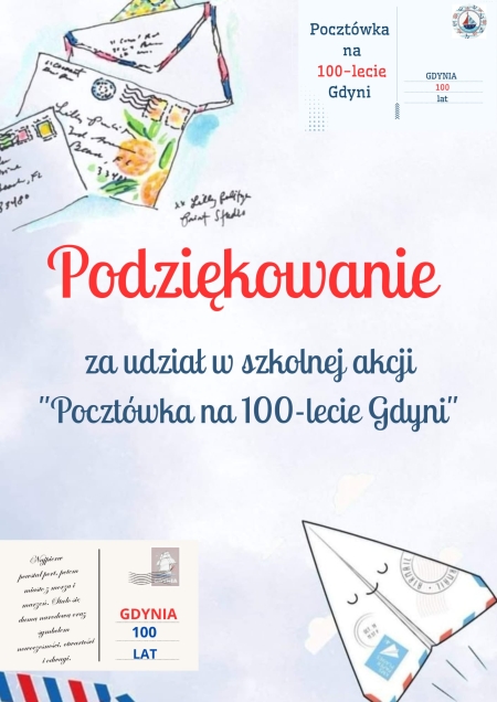  „Pocztówka na 100-lecie Gdyni”