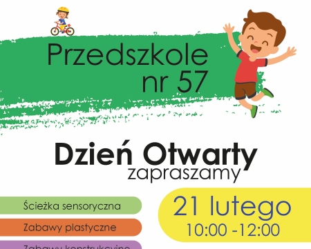 DZIEŃ OTWARTY W PRZEDSZKOLU NR 57