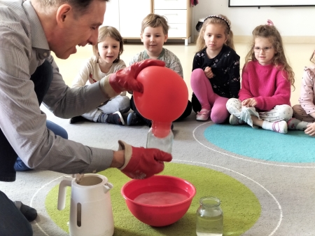 Ciekawy świat - zajęcia z Panem Krzysztofem