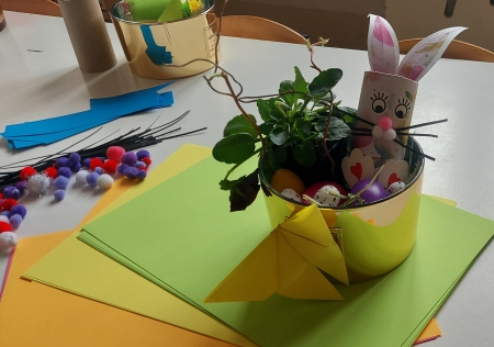 Warsztaty wielkanocne w Leśnych Ludkach.