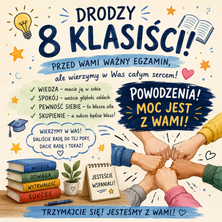 Powodzenia!