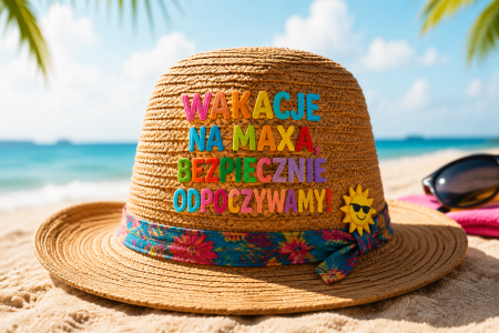 Udanych, słonecznych i przede wszystkim bezpiecznych wakacji!