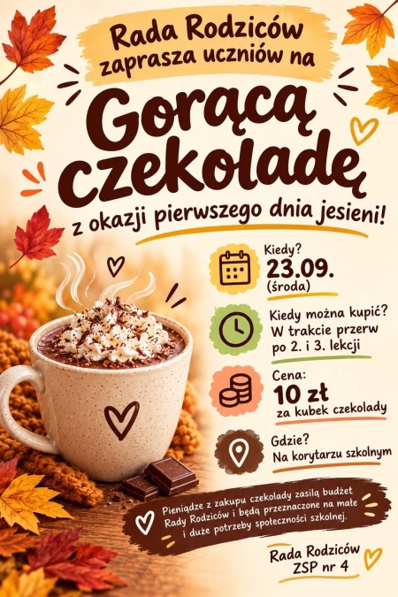 Rada Rodziców ZSP nr 4 zaprasza