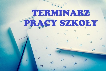 TERMINARZ PRACY SZKOŁY ROK SZKOLNY  2026/2027