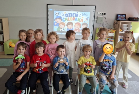 Dzień Chłopaka w naszym przedszkolu!