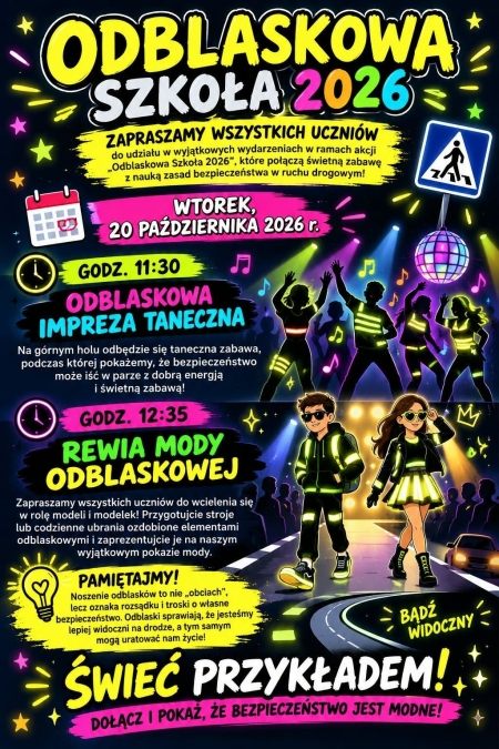 ODBLASKOWA IMPREZA TANECZNA