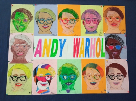 ,,Plakat Inspiracji'', czyli Andy Warhol w rękach małych artystów
