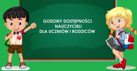 Godziny dostępności nauczycieli Przedszkola Nr 57